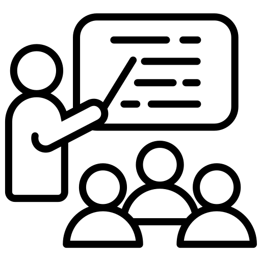 Practical training icon